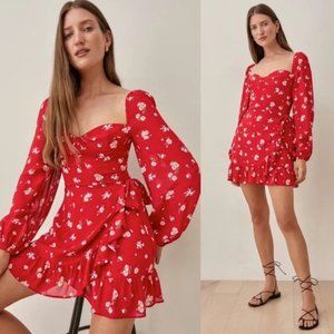 Reformation Cammi Dress in Cassia Size 10